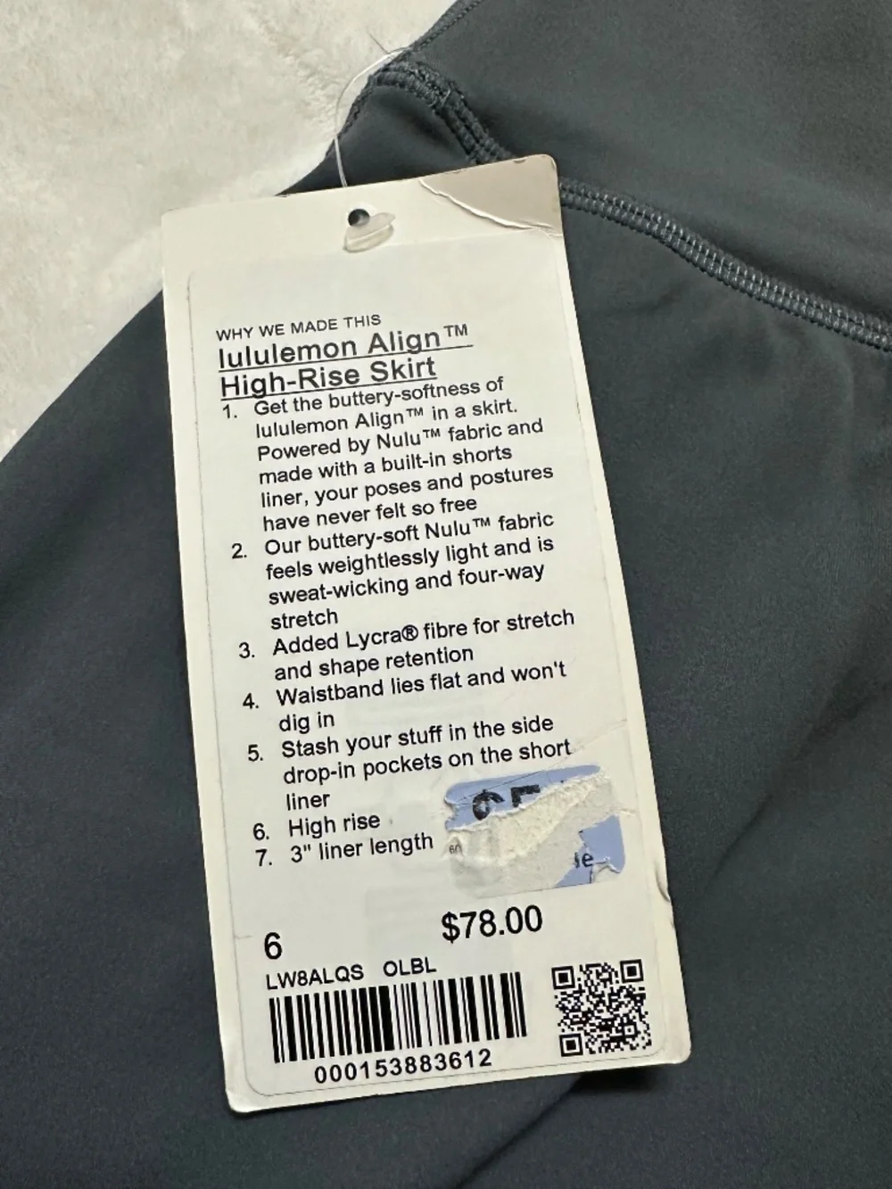 lululemon align skirt